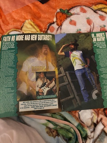 Faith No More Kerrang Poster Bundle Set Of 13 Rare Alt Metal Grunge Numetal Rock - Picture 6 of 24