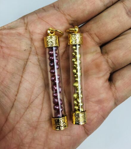 2 piezas Oro + Rojo + Oro Leklai Suriyan Racha Amuleto Piedra Mágica Mejor Conjunto - Imagen 4 de 12