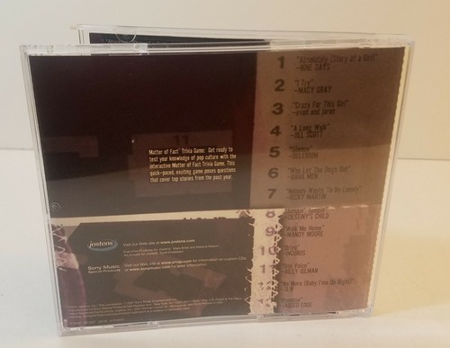 Hear The Year 2001 CD 2001 Various Artists Compilation Sony Music - Picture 3 of 4