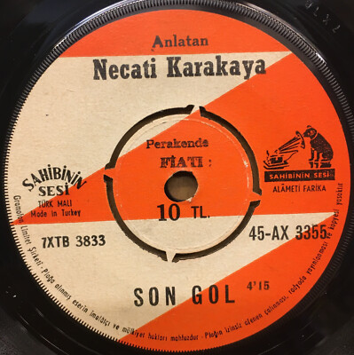 YILDIRIM GÜRSES - SON MAÇ / SON GOL 7'' 45 METİN OKTAY