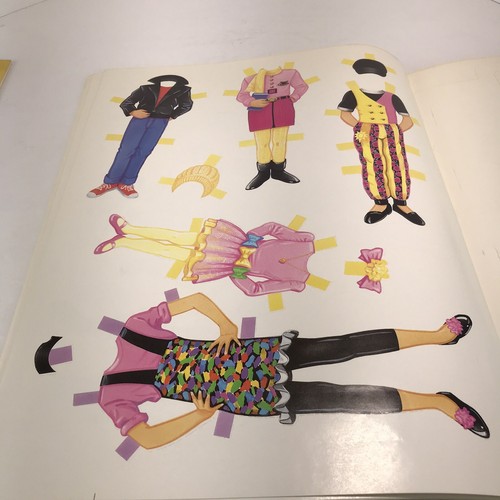 FULL HOUSE Paper Dolls 1992 Golden TV Show DJ Stephanie Michelle Vintage NOS UNGESCHNITTEN - Bild 8 von 9