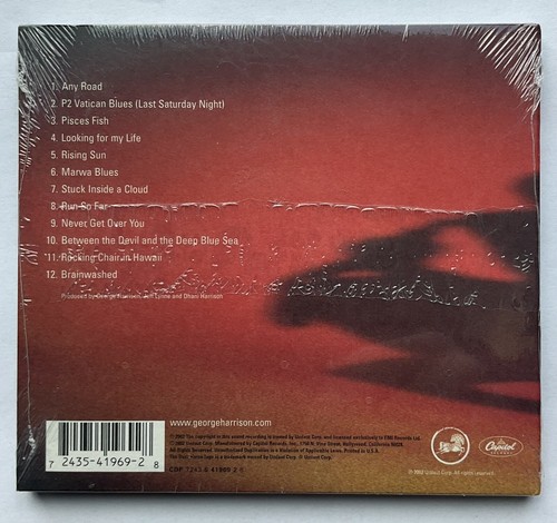 SEALED George Harrison Brainwashed CD and Hype Sticker Beatles - Picture 2 of 2