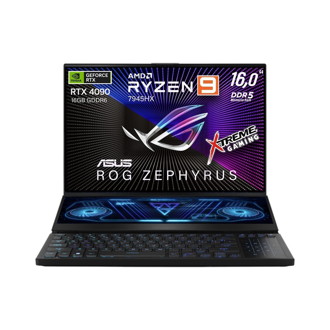 ASUS ROG Zephyrus Duo 16" 240Hz Ryzen 9 7945HX 64GB DDR5 SSD 2TB RTX 4090