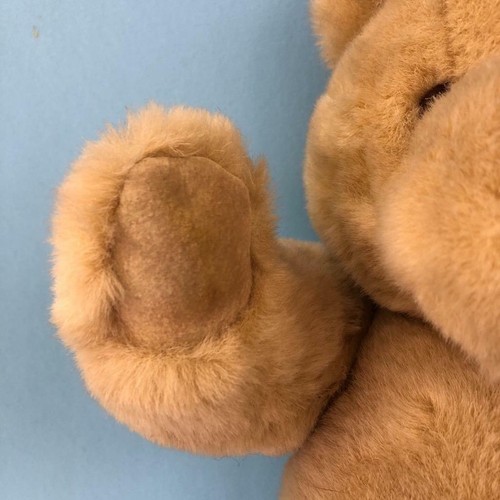 Vintage Traditional Jointed Teddy Bear Plush Soft Toy Doll 18" Suede Pads - Picture 10 of 11