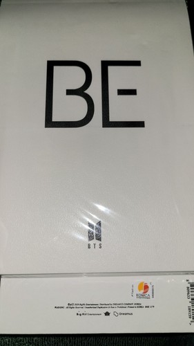 Offizielles BTS BE Deluxe Edition Vorbestellung Geschenk Notizbuch, neu versiegelt - Bild 7 von 7