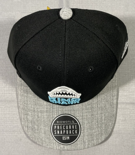 Gorra The Suicide Squad King Shark negra precurva Snapback de Bioworld - Imagen 7 de 9