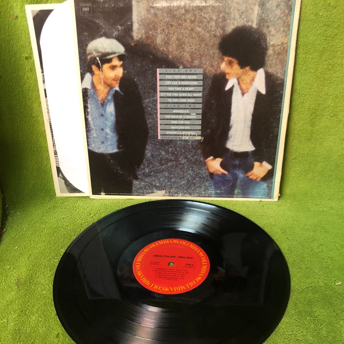 Craig Fuller / Eric Kaz – Craig Fuller / Eric Kaz - VINYL