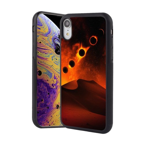 For iPhone X XS 11 12 13 14 15 Pro Max Covers Desert Moon Eclipse - Picture 127 of 240