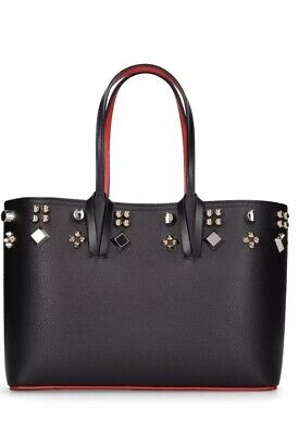 ショルダーバッグ・ポシェット CABATA LEATHER SHOULDER BAG WITH STUDS Christian Louboutin Large Cabata Stud-Embellished Leather