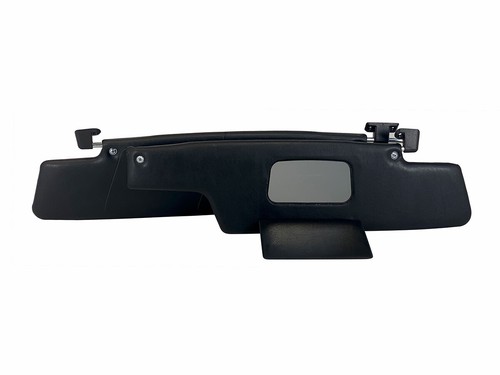 Sunvisor Sun Visors Set with Mirror Bracket for Porsche 914 1969-1976 BLACK LHD - Bild 1 von 5