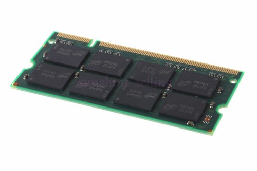 2GB 2 GB Crucial 2X 1GB PC2700 DDR333MHz 200Pin Sodimm Memory RAM Low Density-*- - Picture 6 of 8