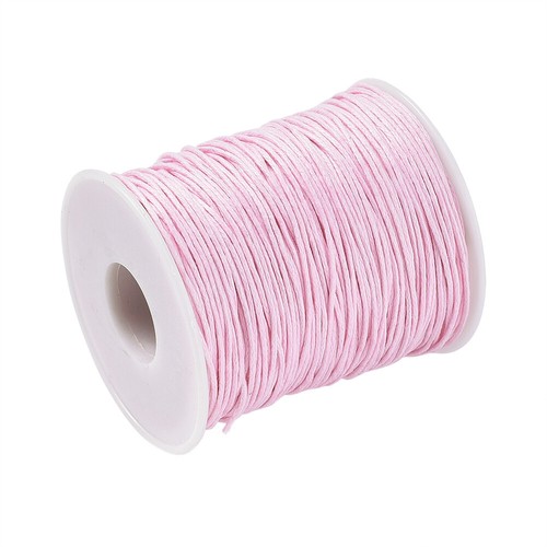 100yds/Roll Waxed Cotton Threads Round Beading Cords Strings Spool Tiny 1mm DIA - Picture 132 of 133