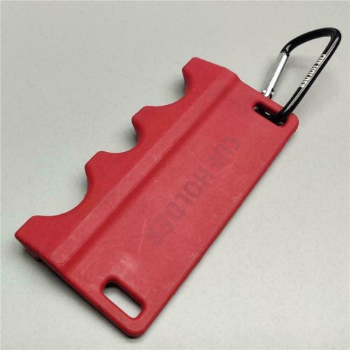 Portable Red Pool Cue Holder holds 3 Cues Rubber Holder Billiard Cues Snooker - Photo 1 sur 5