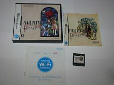 Final Fantasy Crystal Chronicles Ring of Fates Nintendo DS Japan import US Sell