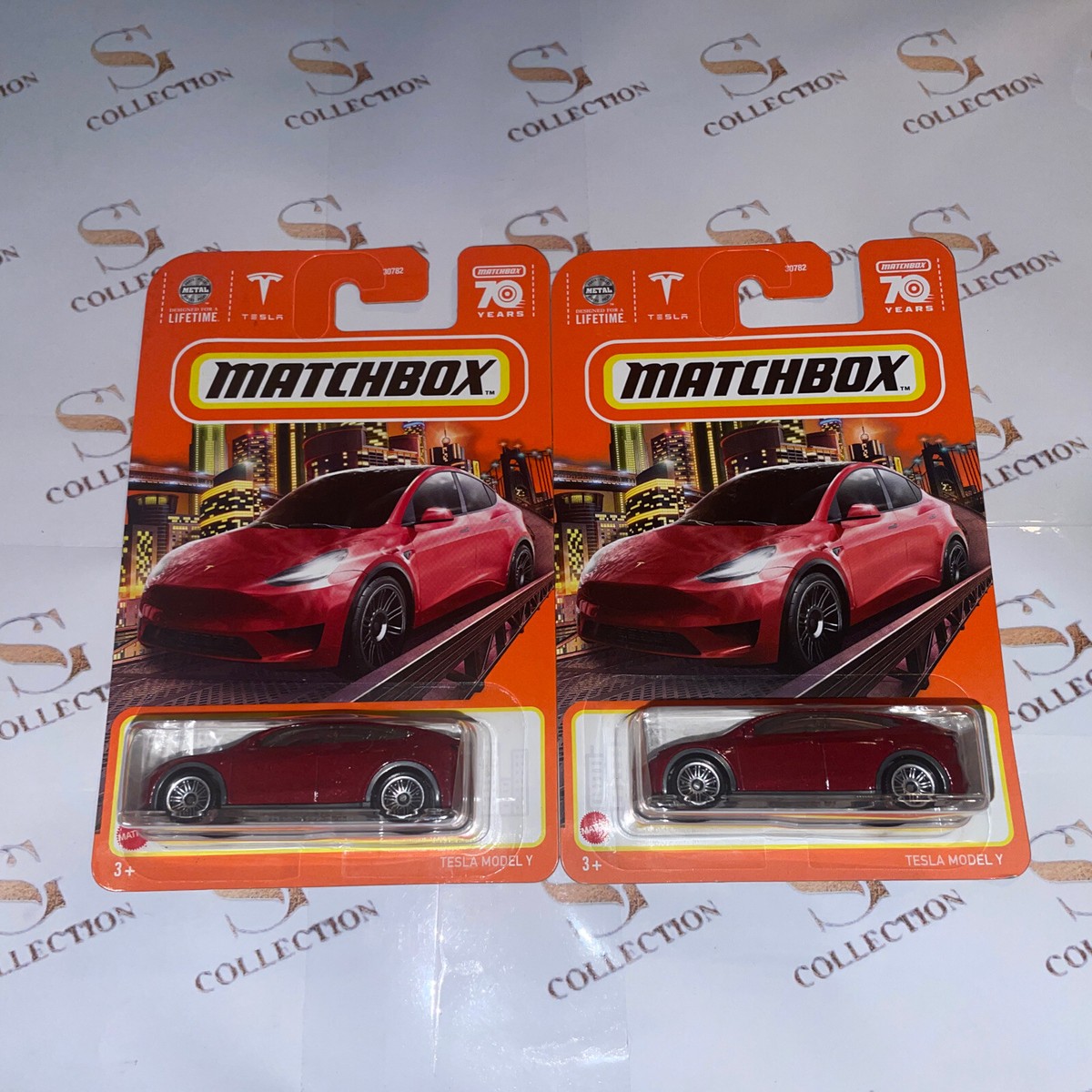 2台TESLA MODEL Y テスラ　モデルY　マッチボックス　４ MATCHBOX TESLA MODEL Y 2024 | eBay
