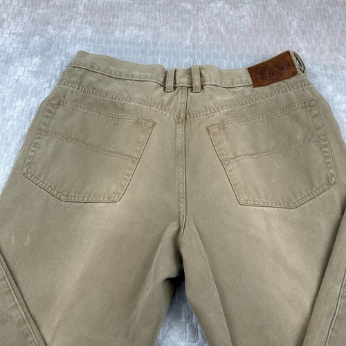 Indigo Palms Classic Fit Tan Jeans Pants Size 38x32 - Picture 10 of 11