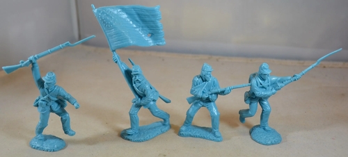 TSSD Guerra Civil Unión e Infantería Confederada Juego Combo 16 Piezas - Imagen 7 de 7