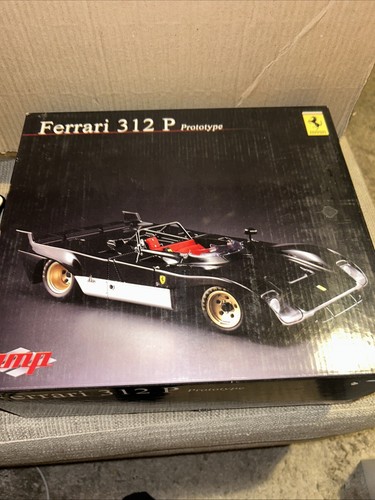 GMP Maßstab 1:18 Diecast G1804109 - Ferrari 312 P Prototyp - schwarz neu Box versiegelt