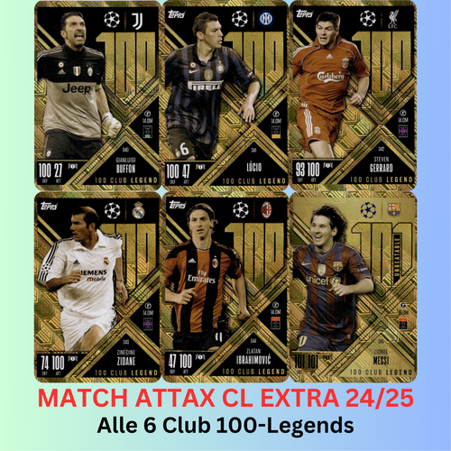 Match Attax EXTRA 24/25 Champions League 2024/2025 - Komplette Sets aussuchen - 第 7/27 張圖片