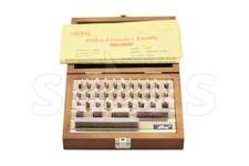 Grade AS-0 .050 to 4.000" 36 PCS Rectangular Gage Block Set NIST Cert M}