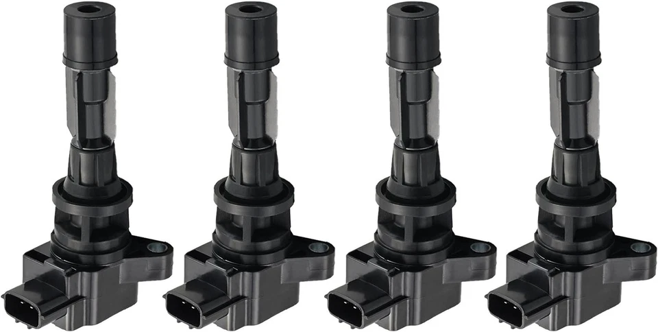 4x bujías NGK y 4x bobina de encendido para Mazda 5 08-10 2012-2015 2,3 L 2,5 L Foto 2 de 4