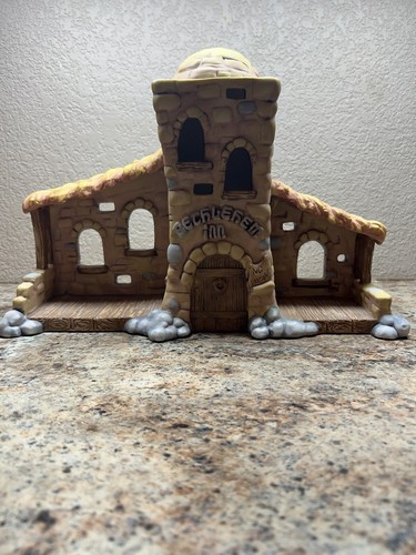 Dreamsicles Bethlehem Inn Krippe Leuchtdorf Vintage 1996 Guss Kunstwerke