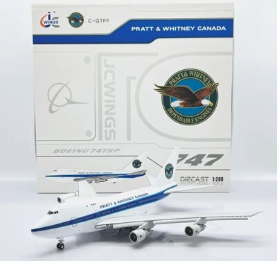 B747SP PRATT & WHITNEY CANADA FLAP DOWN REG: C-GTFF W/STD JCWINGS XX20286A 1/200