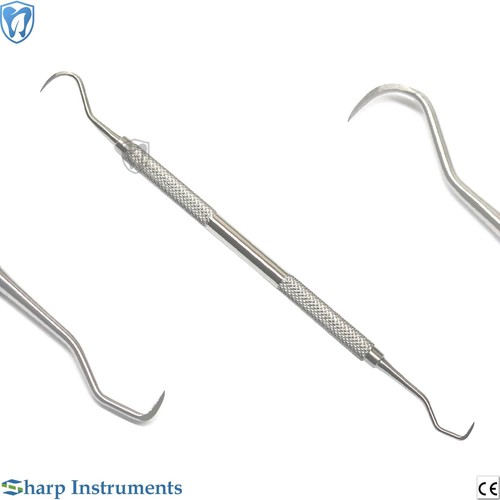 Sickle Scaler Anterior Posterior Hygiene Sickle Scalers Dental Steel Instruments - Picture 14 of 19