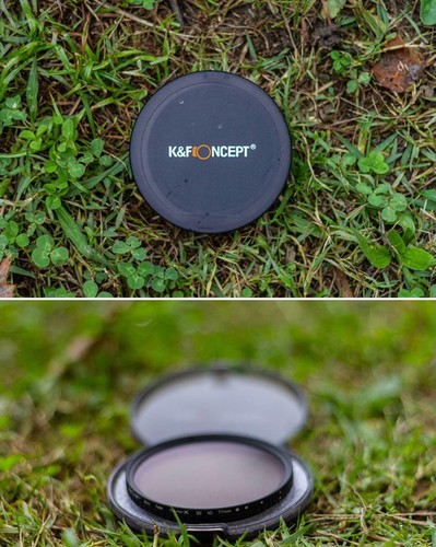 K&F Concept 72mm Fader ND Lens Filter Variable ND2 to ND32 for Camera no x Spot - Picture 10 of 12