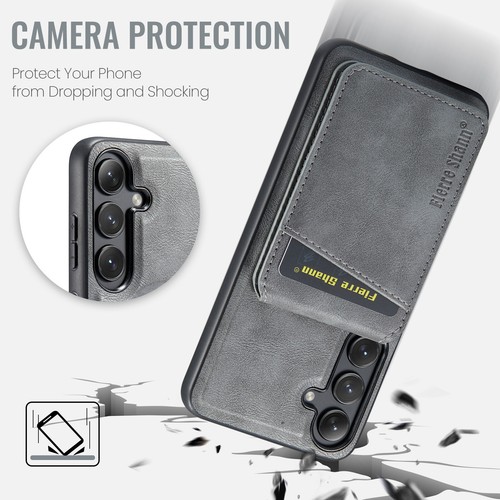 For Samsung S25 S24 S23 Detachable Magnetic Case with RFID Blocking Card Holder - Bild 29 von 43