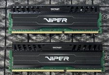 Patriot Viper PV38G160C9K DDR3-1600 8GB (2X4GB) RAM Used FAST Shipping