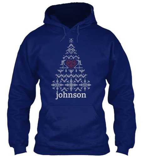 lasting Tree Confortable Christmas À Knitted Capuche Johnson Sweat Long AafnFq6n