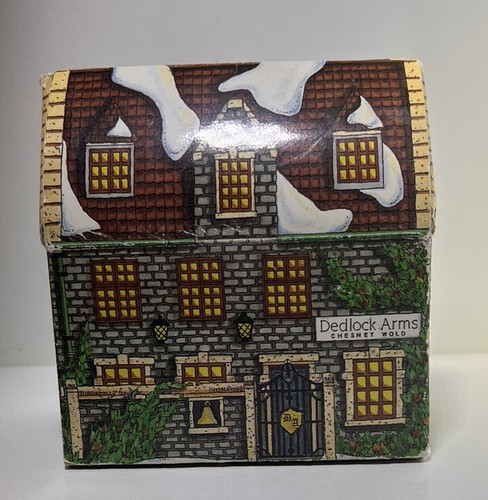 Charles Dickens Heritage Dedlock Arms 1994 Collectors Ed Ornament Dept 56 New - Picture 2 of 4