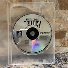 Mortal Kombat Trilogy (PlayStation 1 PS1, 1996) Disc Only - Tested Works Clean!