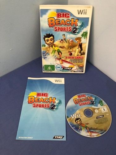 Big Beach Sports 2 Nintendo Wii Complete with Manual