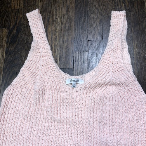 Suéter para mujer Madewell talla mediana Monterey rosa brillante J2288 - Imagen 3 de 5