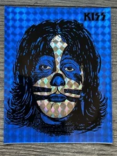 KISS PRISM STICKER Prismatic Dynasty Peter Criss 5" 1980 Vintage Kiss Aucoin B