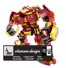 Ironman Hulkbuster IRON MAN Tony Stark Avengers Endgame komplett LEGO kompatibel