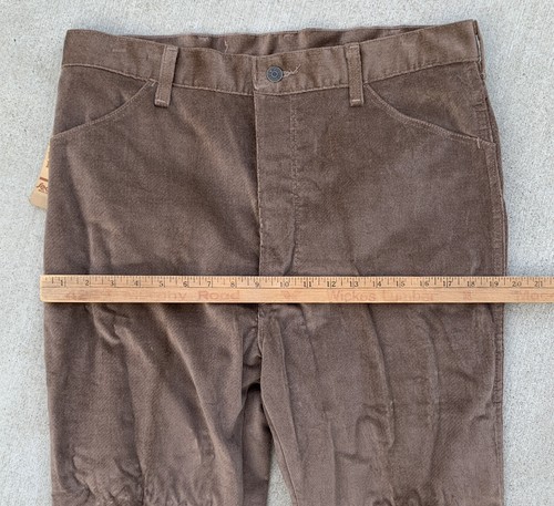 Vintage Sedgefield Manfit Pants Velvety Corduroy Waist Some Tags 36 Inseam 38 - Picture 20 of 21