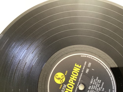 THE BEATLES HELP VINYL LP MONO PARLOPHONE PMC 1255 1st 2 Nr MINT 2 - Picture 7 of 24