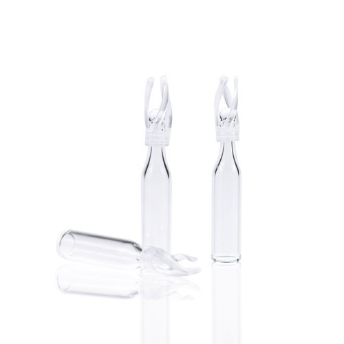 5000- Inserto de vial HPLC con poliresorte, transparente, inserto de vidrio para frascos de muestra automática de 2 ml - Imagen 17 de 23