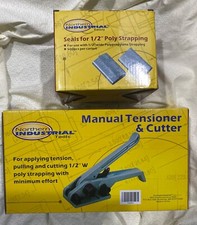 Manual Tensioner  & Cutter Northern Industrial 1/2"W /w Seals For Poly Strapping