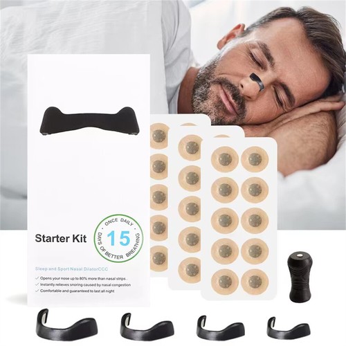 30PCS Magnetic Anti Snore Nose Clip Stop Snoring Better Sleep Aid Snore Decrease - Picture 5 of 11
