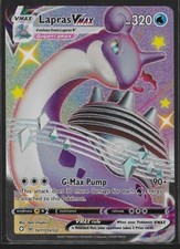 Lapras VMAX - SV111/SV122 - Pokemon Shining Fates Sword Shield Shiny Rare NM