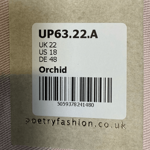 Brand New Poetry Women's Size 16 Orchid Pink Hi Low Short Sleeve Blouse Top - Picture 3 of 8
