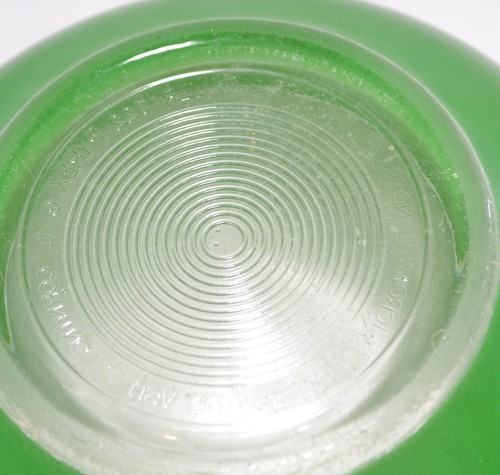 322 PYREX CORNING 30 Solid Green - Rare - Good Vintage condition - Picture 6 of 12