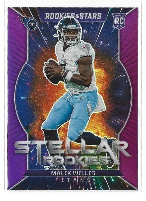 Malik Willis Panini Chronicles Draft Picks Rookies & Stars #2 Purple