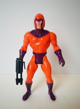 Vintage Marvel Magneto Action Figure With Weapon 80s Secret Wars