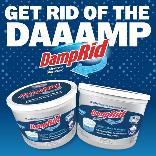 Cubo absorbente de humedad de alta capacidad, sin fragancia, 2 lb. 15,5 oz. Humedad... - Imagen 7 de 7