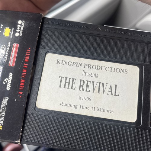 The Revival VHS Tape 1999 Kingpin Release Whitey McConnaughy Snowboarding Rare - 第 7/7 張圖片